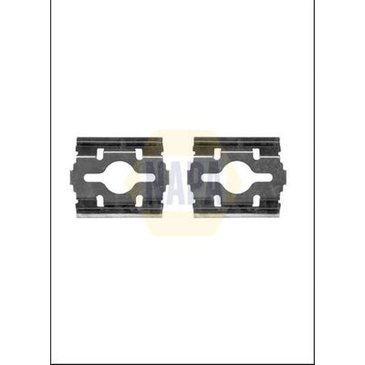 NAPA Brake Pad Accessory Fitting Kit Front fits Citroën Relay II 2002-2006