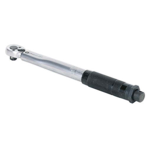 Sealey Torque Wrench Micrometer Style 3/8"Sq Drive 2-24Nm(1.47-17.70lb.ft) Calib Sealey - Dynamic Drive