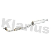 Klarius Box With Centre Pipe Centre fits Skoda Fabia II Combi 2007-2014 1.2