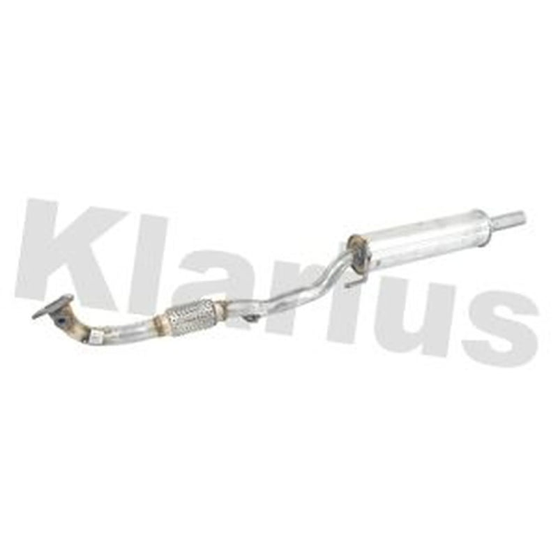 Klarius Box With Centre Pipe Centre fits Skoda Fabia II Combi 2007-2014 1.2