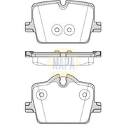 NAPA Rear Brake Pad Set fits BMW 2 2022 on