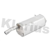Klarius Box With Tail Pipe Rear fits Ford Fiesta V 2004-2009 1.6