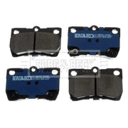 Borg & Beck Front & Rear Brake Discs & Pads fits Lexus Gs 2005-2011