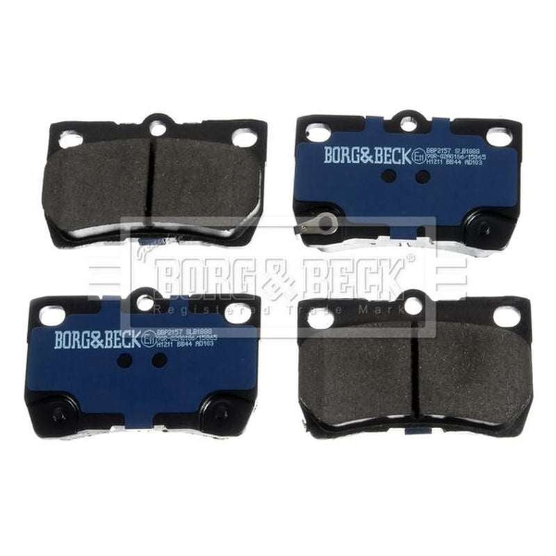 Borg & Beck Front & Rear Brake Discs & Pads fits Lexus Gs 2005-2011