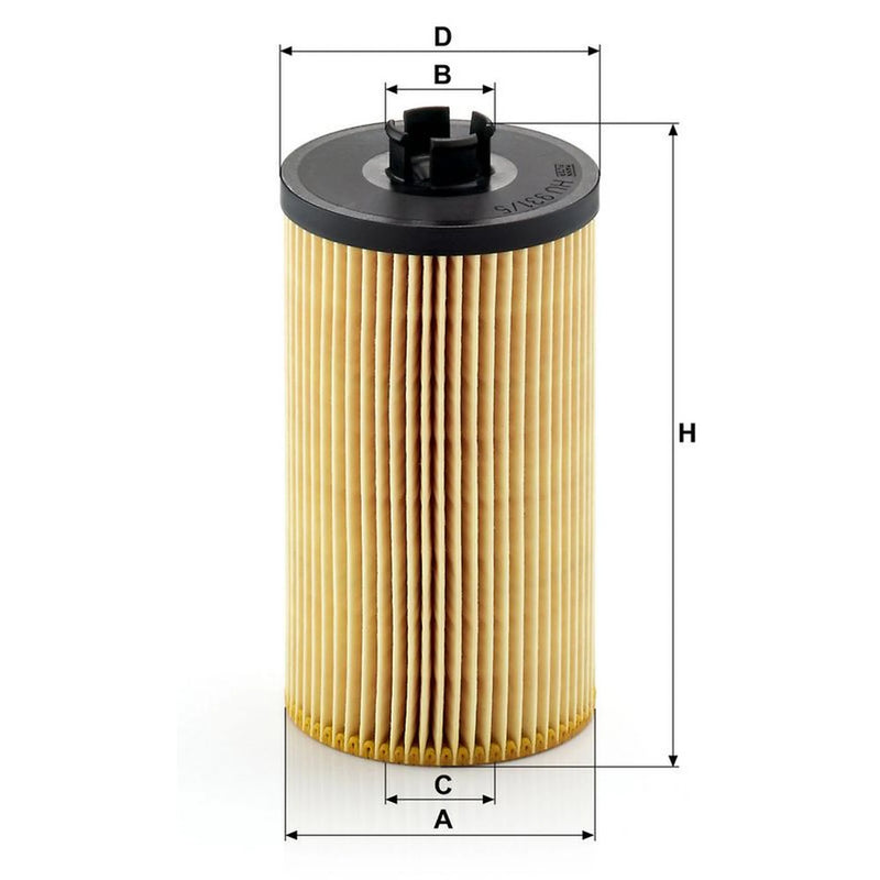 MANN-FILTER Service Kit with Air & Oil Filters fits Mercedes-Benz Cito 1999 on