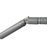 Bo-Camp Parasol Articulated Arm Polyester Dia 200cm Grey Bo-Camp - Dynamic Drive