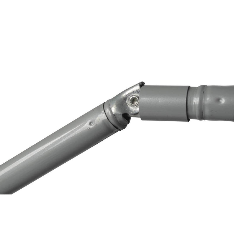 Bo-Camp Parasol Articulated Arm Polyester Dia 200cm Grey Bo-Camp - Dynamic Drive