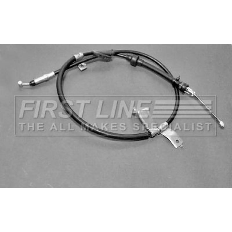 First Line Handbrake Cable Left Rear fits Honda Civic 1991-1995 1.3 1.5