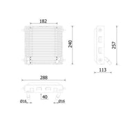 Mahle Engine Oil Cooler fits BMW 7 2016-2022