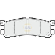 NAPA Rear Brake Pad Set fits Ford Asia & Oceania Freda Bus 1995-2002 2.5