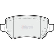Fahren Rear Brake Pad Set FBP3070