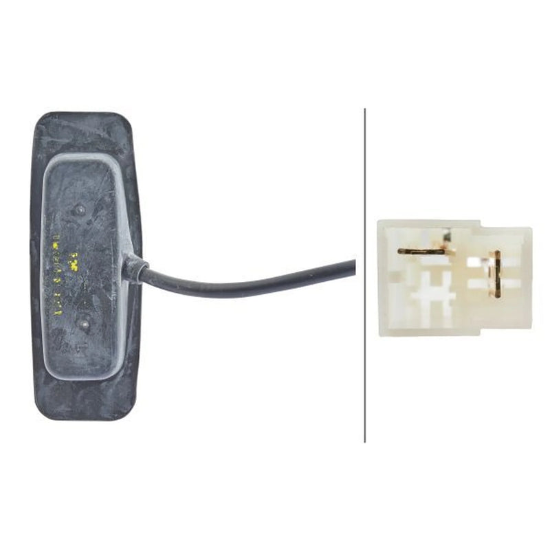 Hella Auxiliary Direction Indicator lateral installation C fits Mercedes-Benz Ng