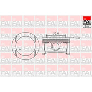 FAI Piston Cylinder Bore = PK11-050
