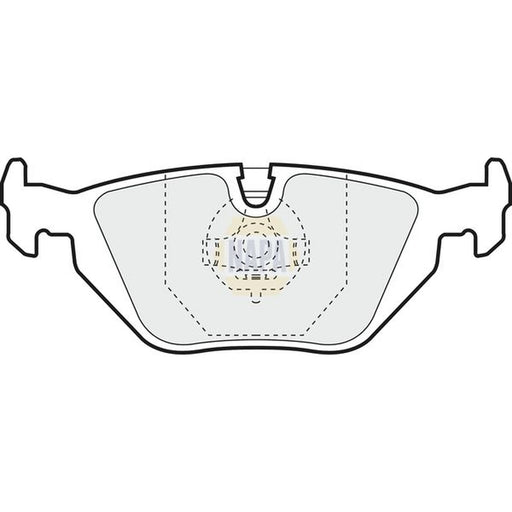 NAPA Rear Brake Pad Set NBP1807