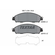 Textar Front Brake Pad Set 2243901