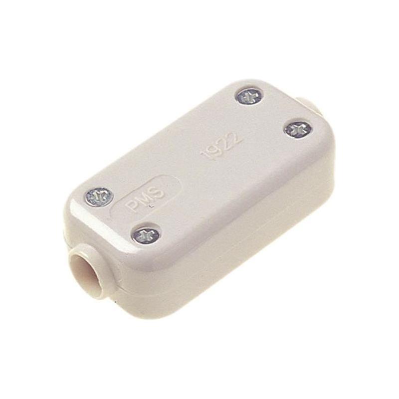 Dencon 2 Terminal Fixed Connector 5A White Dencon - Town Tools