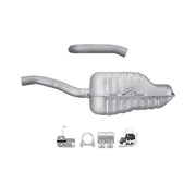Hella End Silencer Rear fits Renault Megane Cc 2010-2015 2.0
