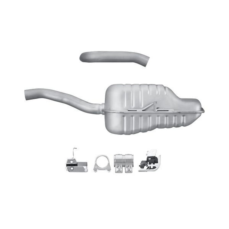 Hella End Silencer Rear fits Renault Megane Cc 2010-2015 2.0