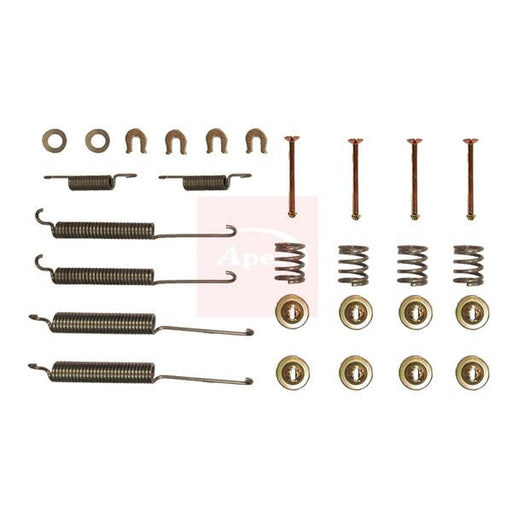 Apec Brake Shoe Accessory Kit Rear fits Mitsubishi L200 1996-2007 2.5