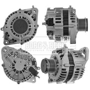 Borg & Beck Car Alternator 12V fits Nissan Patrol Gr 2000 on 3.0