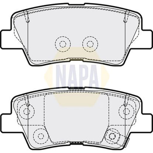 NAPA Rear Brake Pad Set NBP1785