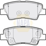 NAPA Rear Brake Solid Discs & Pads fits Ssangyong Korando 2022-2023