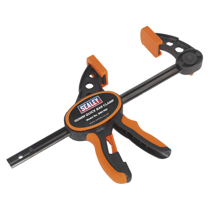Sealey Quick Bar Clamp 150mm QBC150 Sealey - Dynamic Drive