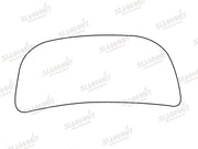Summit Stick-On Commercial Lower Blind-Spot Mirror Glass fits Renault Traffic, Nissan Primastar, Vauxhall Vivaro LHS Summit - Bars 4 Cars