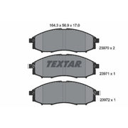 Textar Front Brake Pad Set 2397001