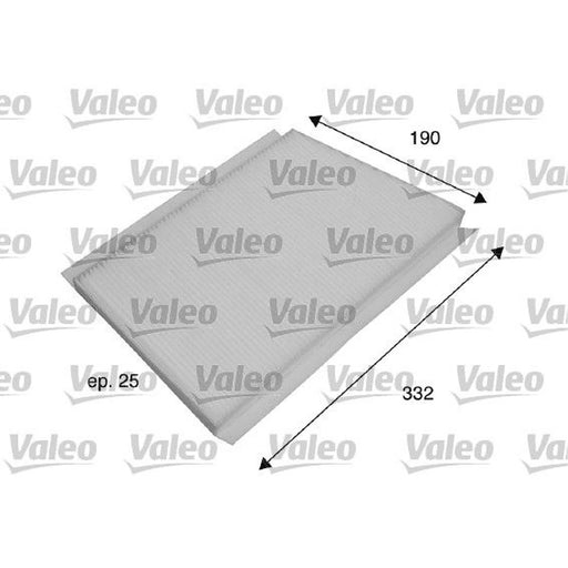 Valeo Cabin Air Filter (Pollen Filter) 698701