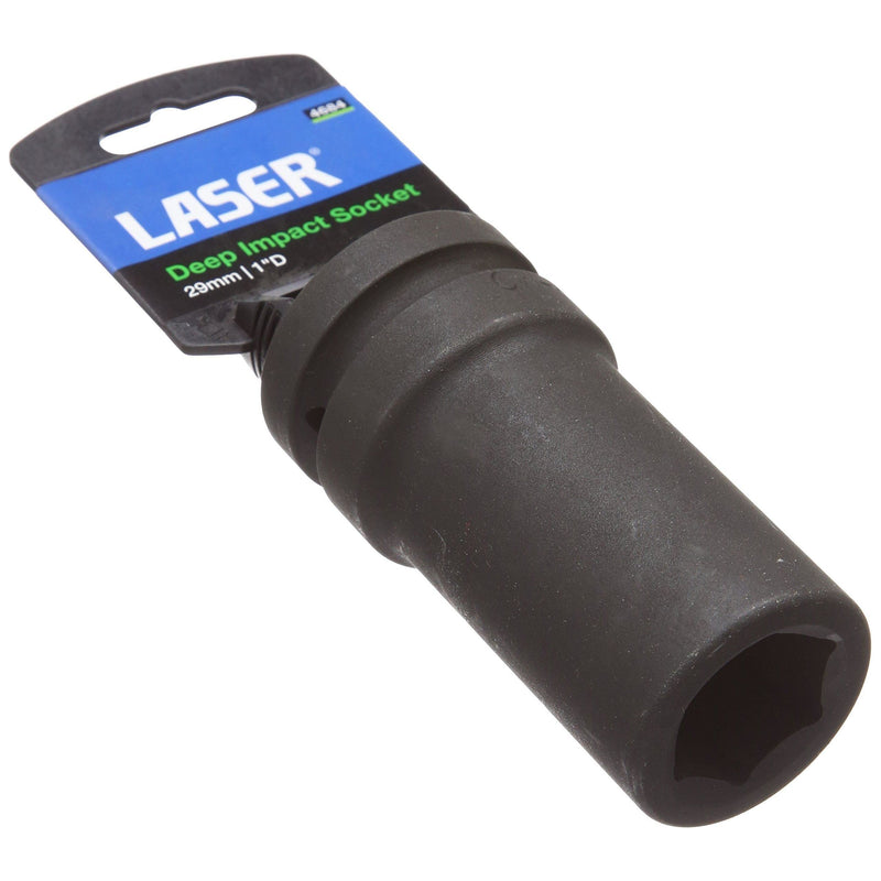 Laser Deep Impact Socket 1"D 29mm 4684 Laser - Dynamic Drive