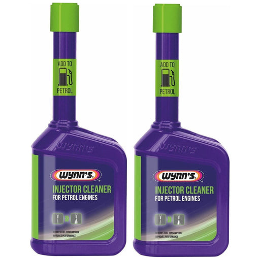 2x Wynns PETROL Injector Cleaner Fuel Treatment Additive 325ml More Performance MPG Wynns - NN4 Online 