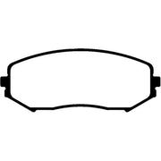 Abtex Front Brake Pad Set PLU1351
