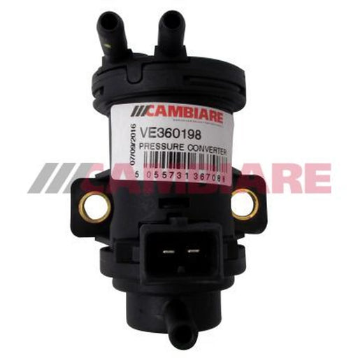 Cambiare Exhaust Control Pressure Converter Connectors V fits Alfa Romeo 156