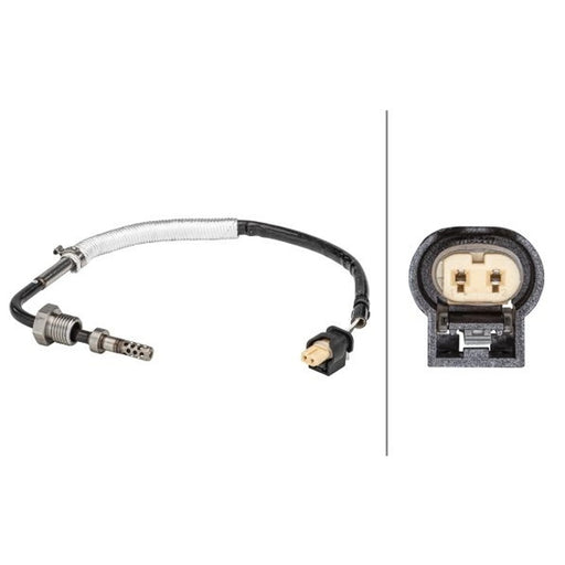 Hella Exhaust Gas Temperature Sensor before exhaust t fits Mercedes-Benz A-Class