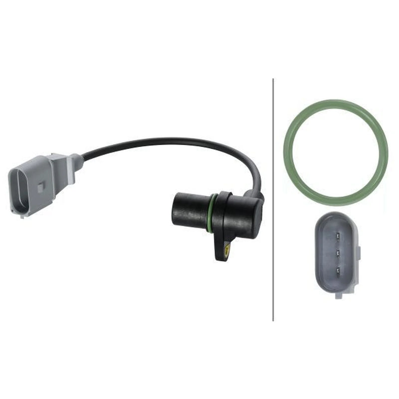 Hella Crankshaft Position Sensor fits Audi A3 2003-2008 2.0