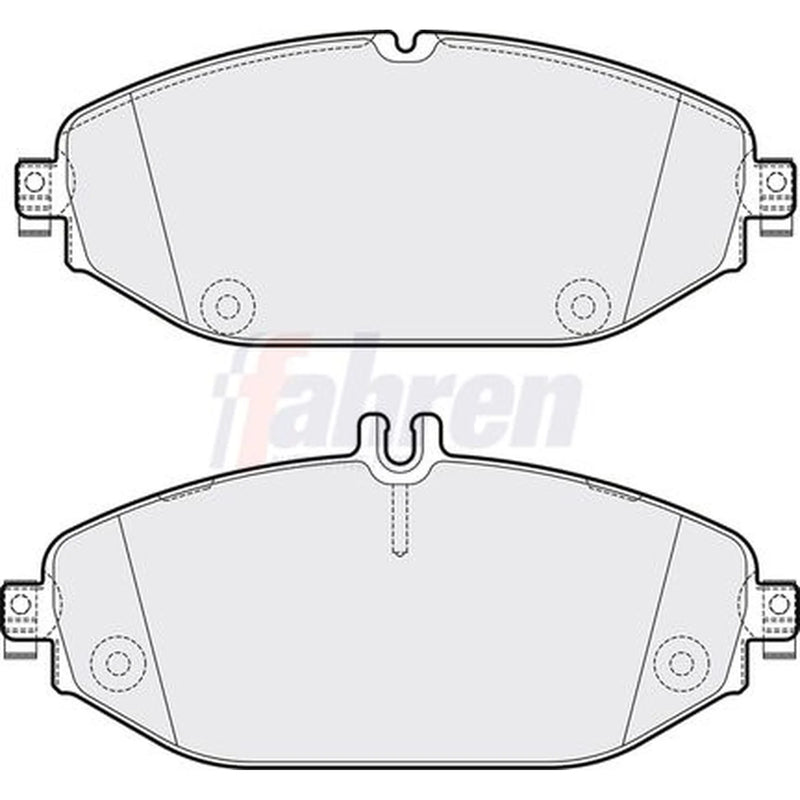 Fahren Front Brake Pad Set FBP4282