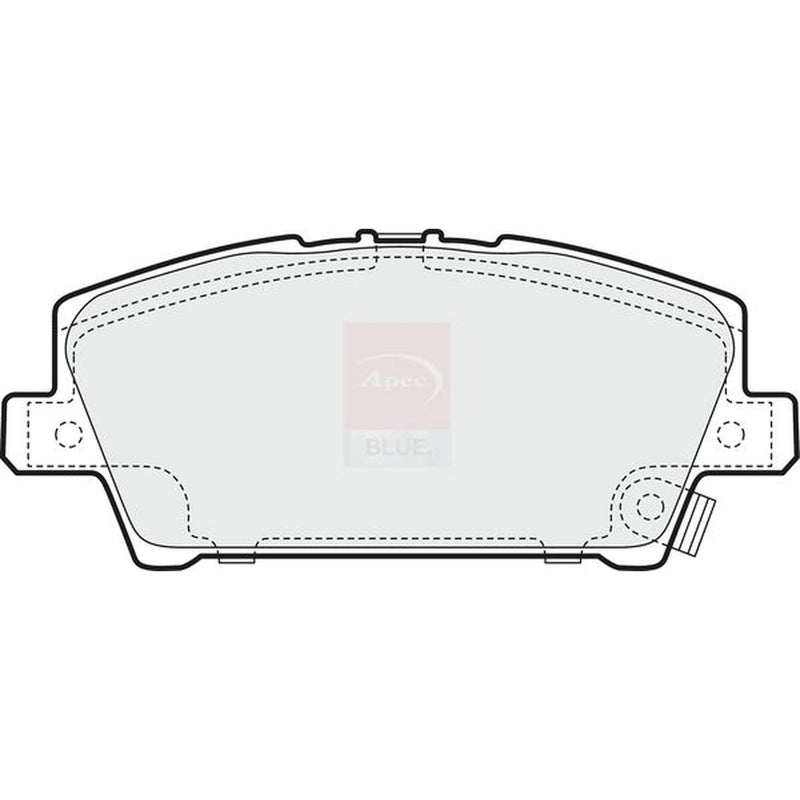 Apec Front & Rear Pads fits Honda Civic VIII 2005-2012 1.4 1.8 2.2