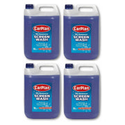 4x Carplan Sreenwash Concentrated Concentrate Screen Wash Car Van 5L Litre CarPlan - Dynamic Drive