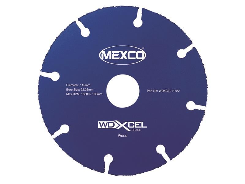 MEXCO WD XCEL Grade Wood Cut Blade 115 x 22mm MEXCO - NN4 Online