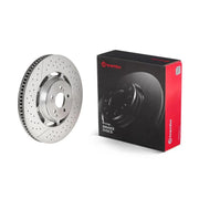 Brembo Front Aluminium Brake Disc Hub & Rear Aluminium Bra fits Mercedes-Benz Sl