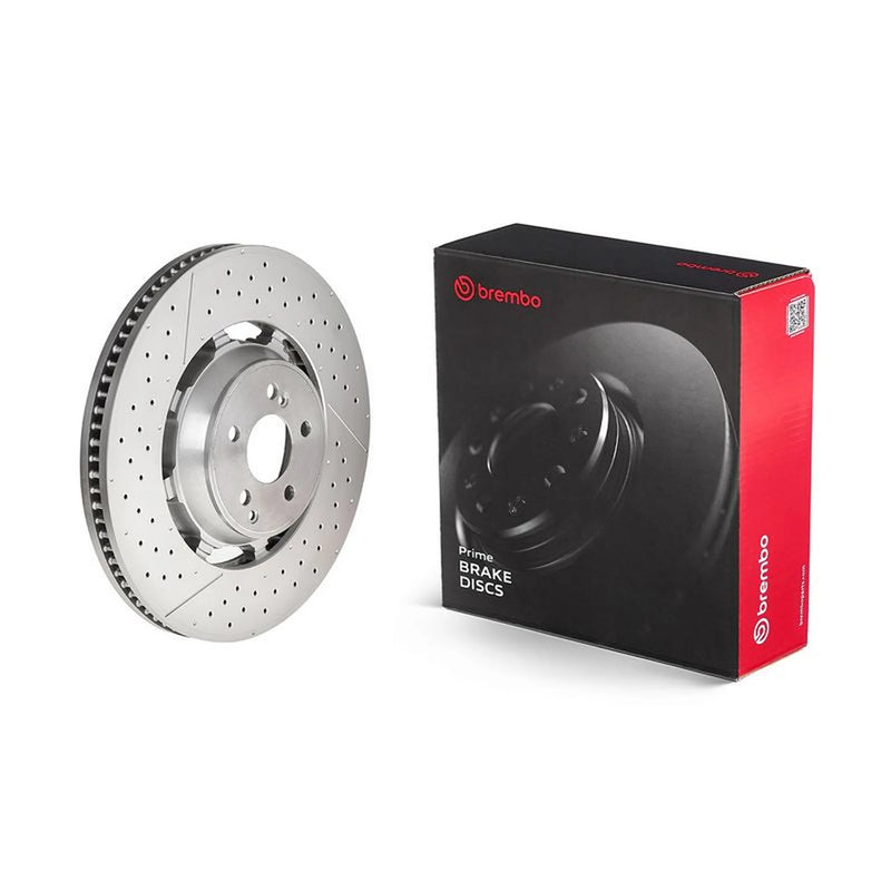 Brembo Front Aluminium Brake Disc Hub & Rear Aluminium Bra fits Mercedes-Benz Sl