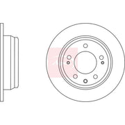 Apec Front & Rear Brake Discs & Pads fits Kia Pro Cee'D 2008-2013 1.4 1.6 2.0