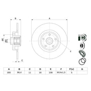 Bosch Front & Rear Brake Discs & Pads fits Renault Espace 2002-2015 1.9 2.0