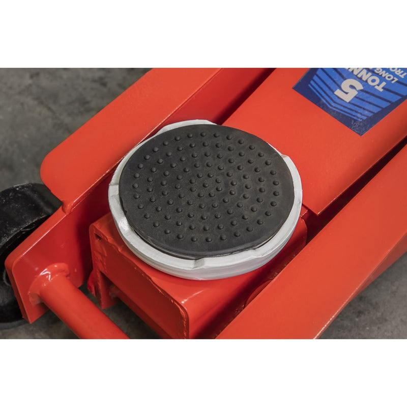 Sealey Premier Premier Long Reach Trolley Jack 5 Tonne 5001 Sealey Premier - Dynamic Drive