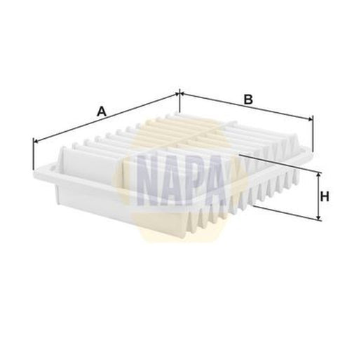 NAPA Service Kit with Air, Oil & Cabin Filters fits Toyota Yaris 2000-2005 1.5