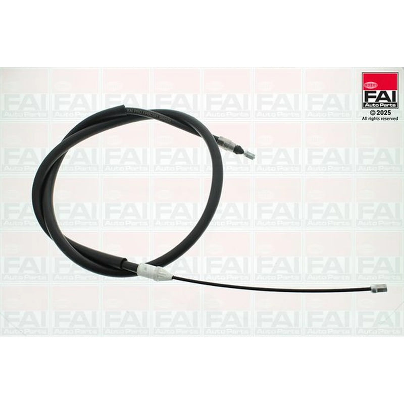FAI Handbrake Cable Right Rear fits Renault Clio 2000-2009 2.0