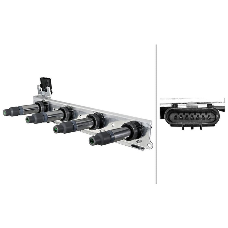 Hella Ignition Coil Pack fits Cadillac Deville 1999-2005 4.6