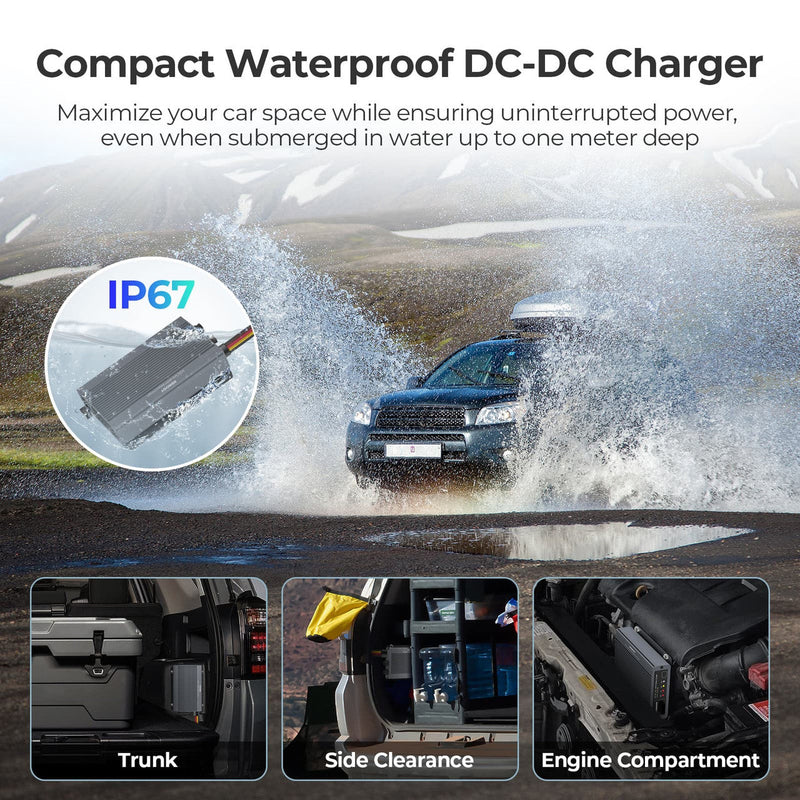 Renogy IP67 50A DC-DC Battery Charger with MPPT Dyna-mo Solar - Dynamic Drive