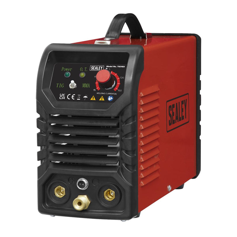 Sealey TIG/mmA Inverter Welder 160A 230V TIG160 Sealey - Dynamic Drive